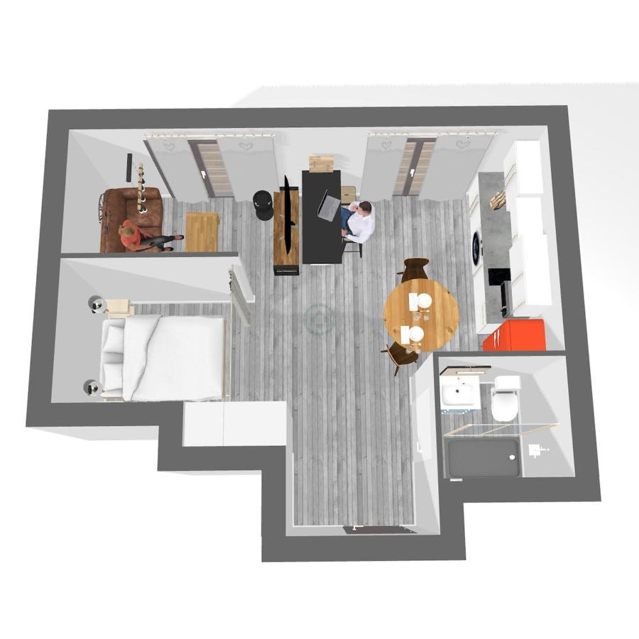 Apartament Montagnes Russes Grenoble Zewnętrze zdjęcie